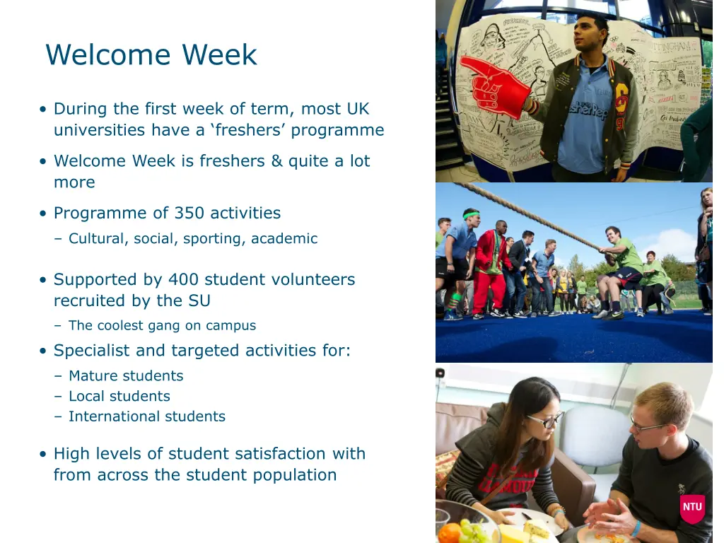 welcome week