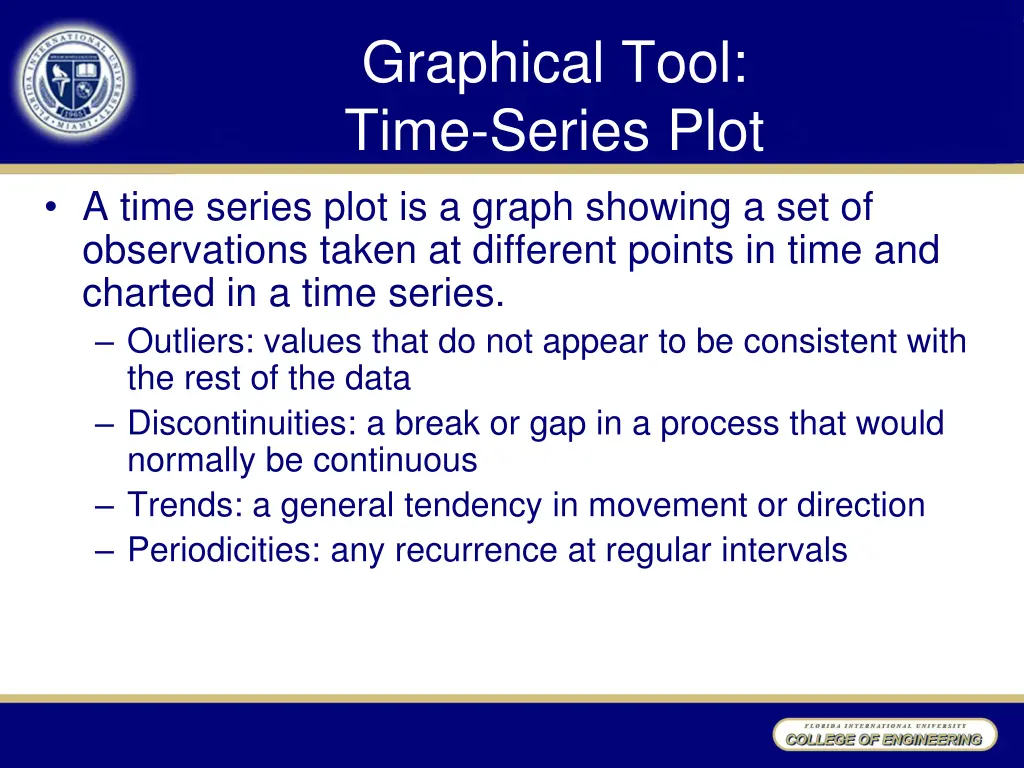graphical tool time series plot