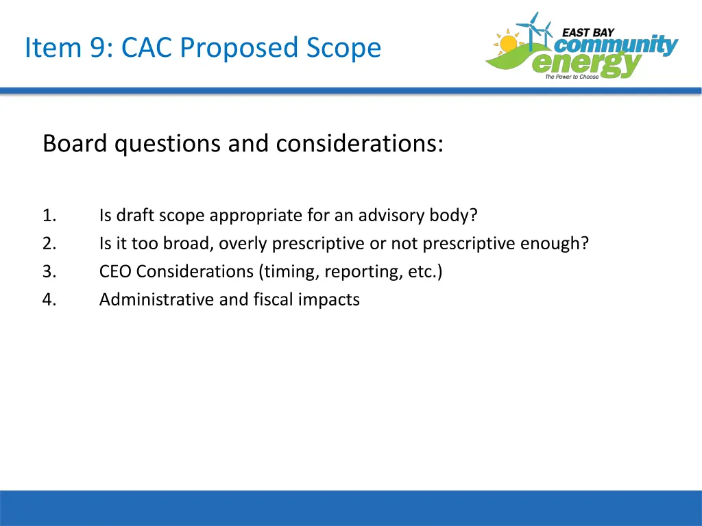 item 9 cac proposed scope 1