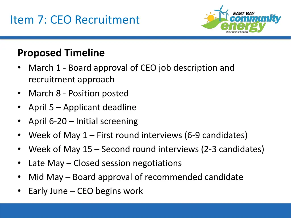 item 7 ceo recruitment 1