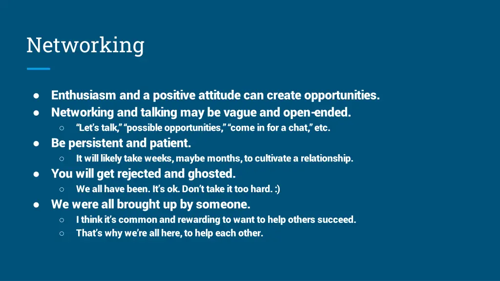 networking 1