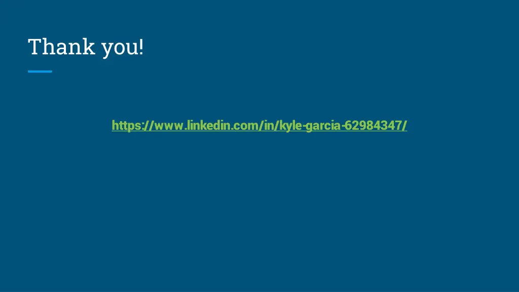 thank you