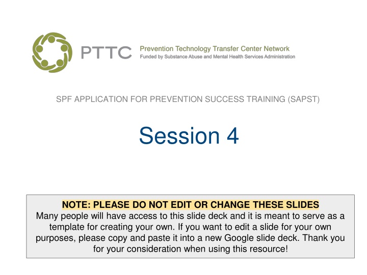 spf application for prevention success training