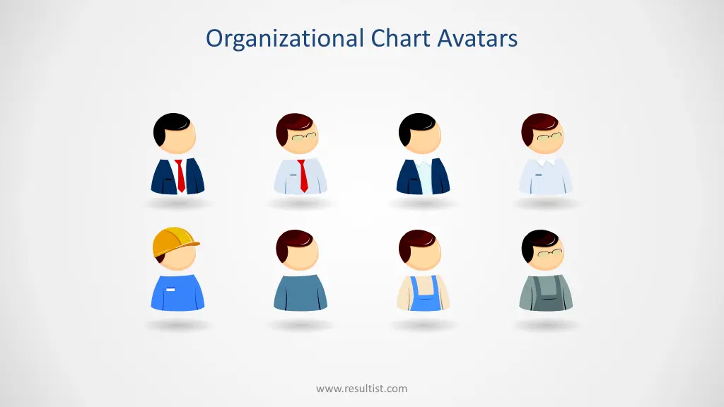 organizational chart avatars