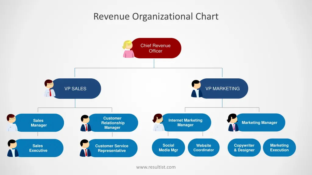 revenue organizational chart