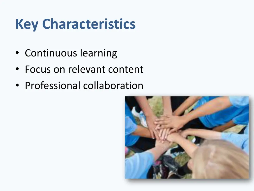 key characteristics