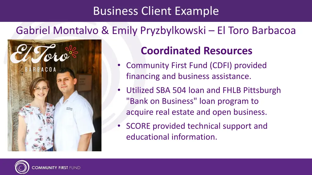 business client example