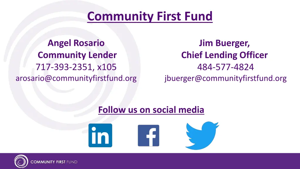 community first fund
