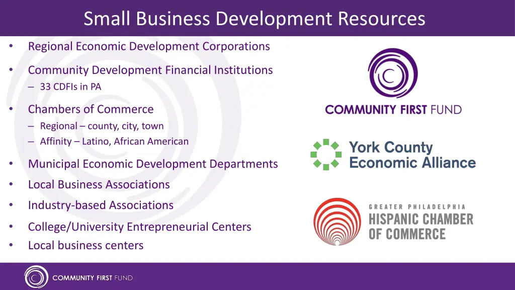 small business development resources