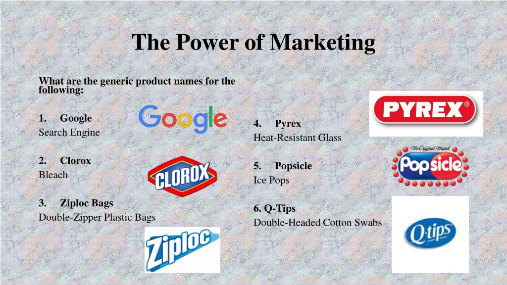 the power of marketing