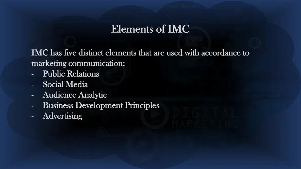 elements of imc elements of imc