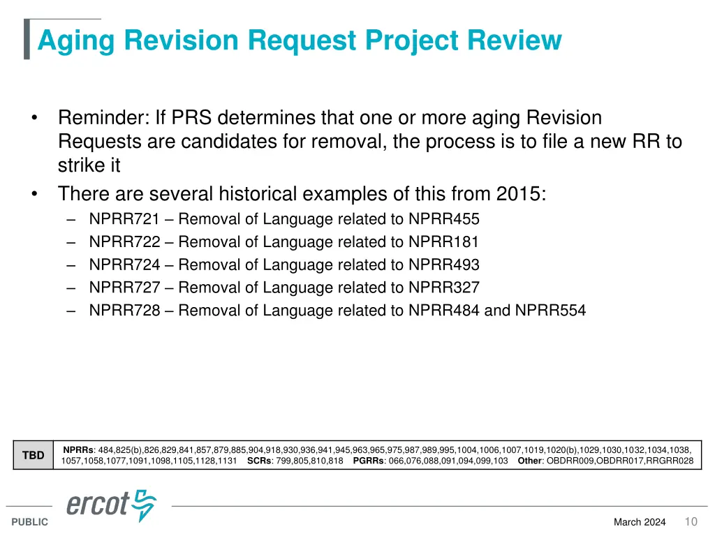aging revision request project review 1