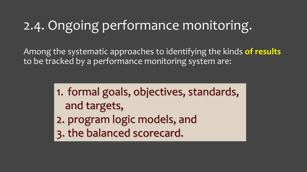 2 4 ongoing performance monitoring 2