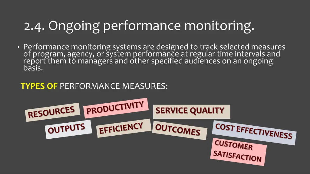 2 4 ongoing performance monitoring