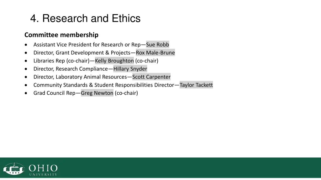 4 research and ethics