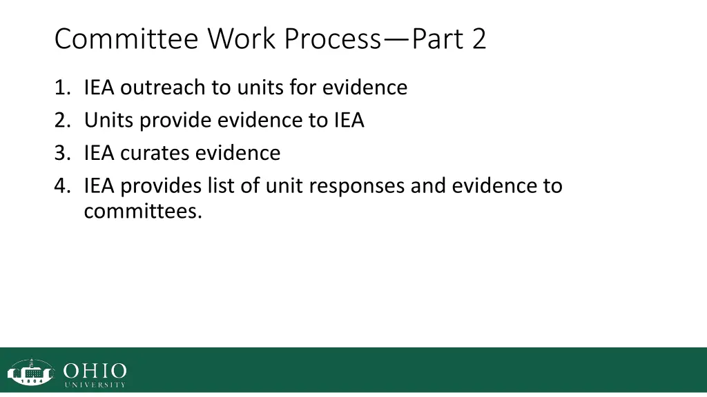 committee work process part 2