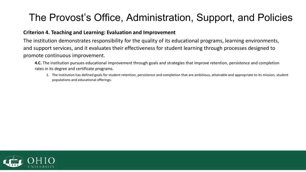 the provost s office administration support 1