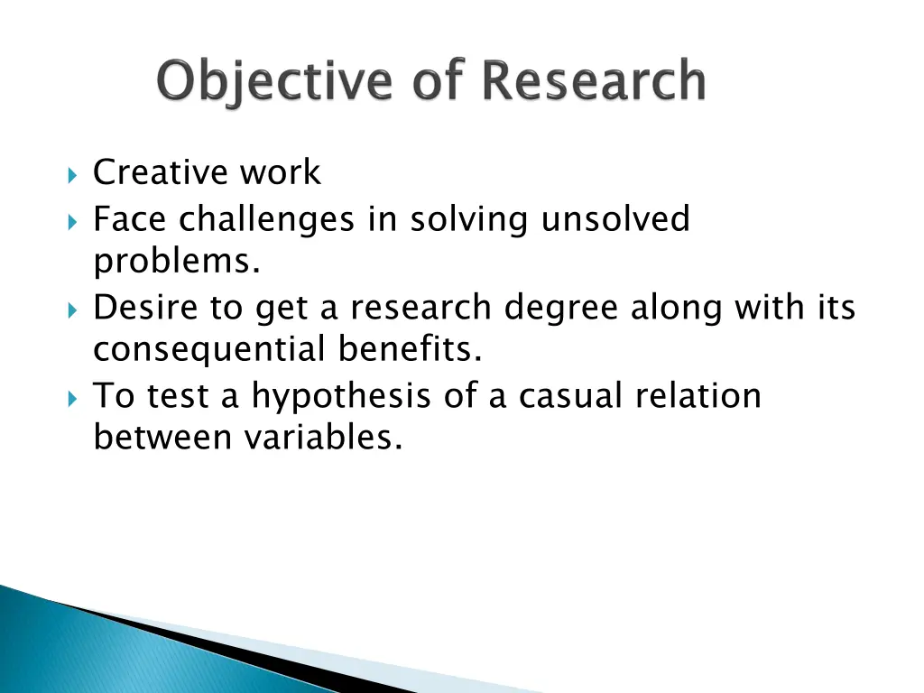 creative work face challenges in solving unsolved