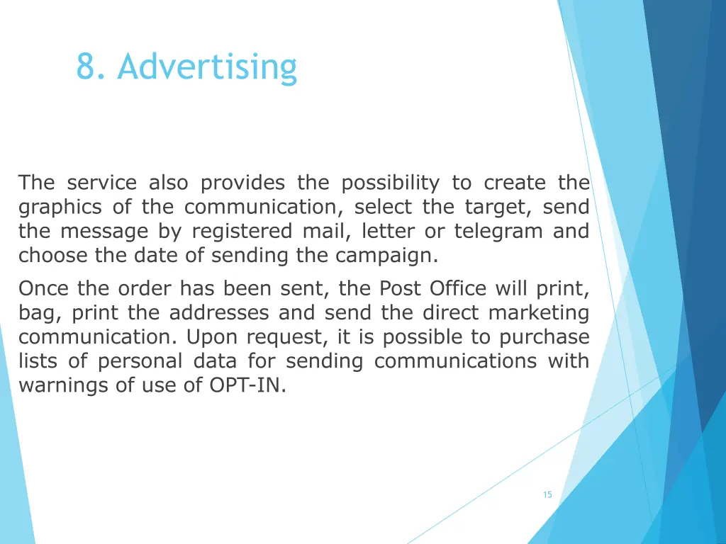 8 advertising 14