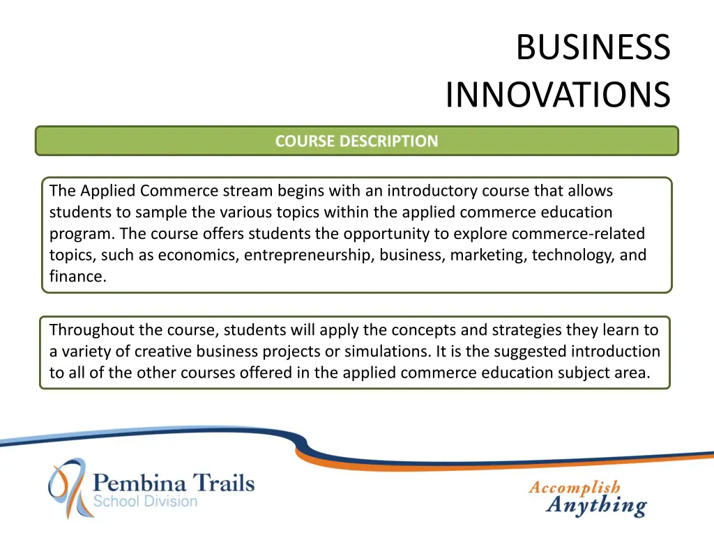 business innovations