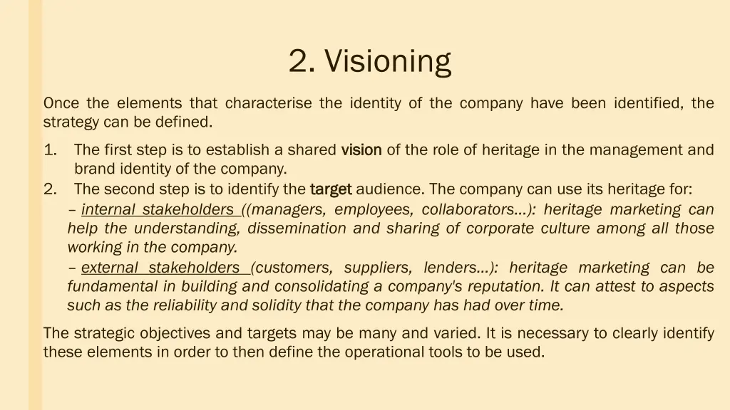 2 visioning