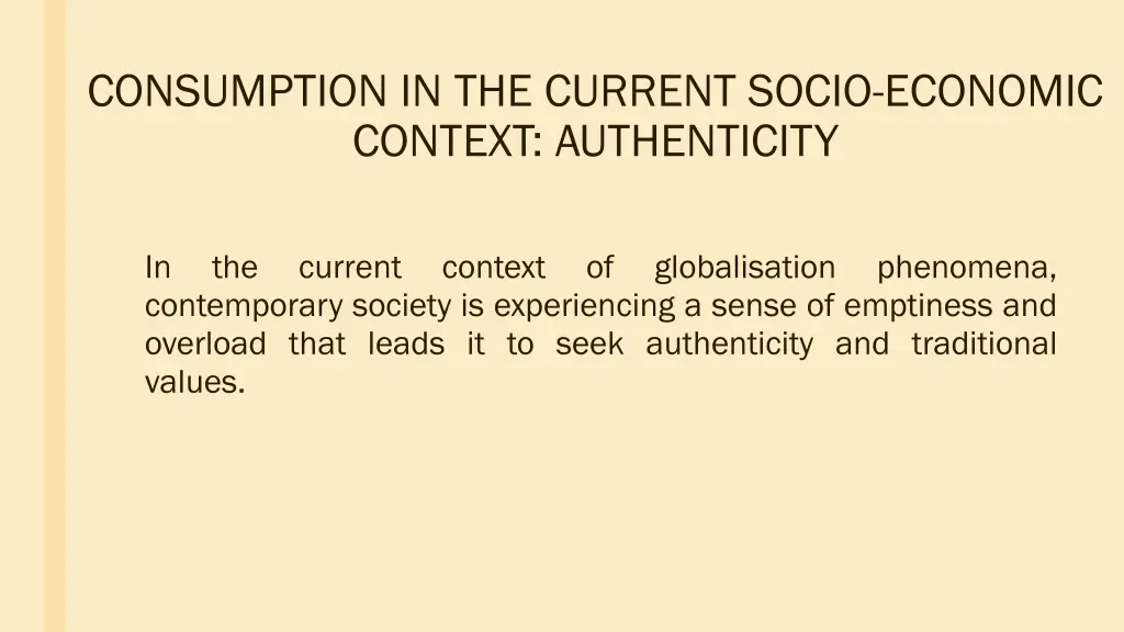 consumption in the current socio economic context 1
