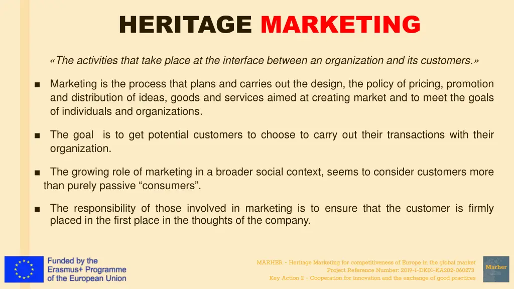 heritage marketing 1