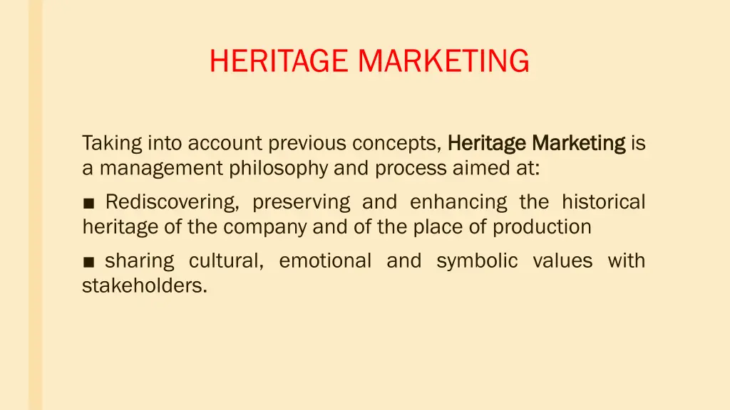heritage marketing 2