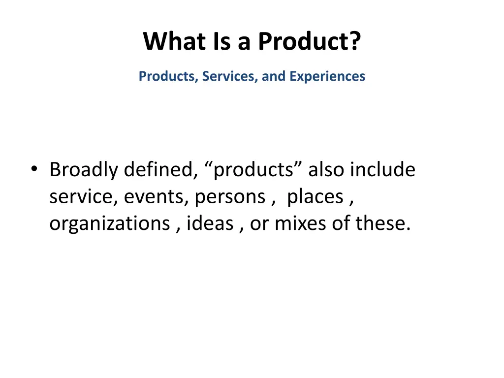 what is a product 1