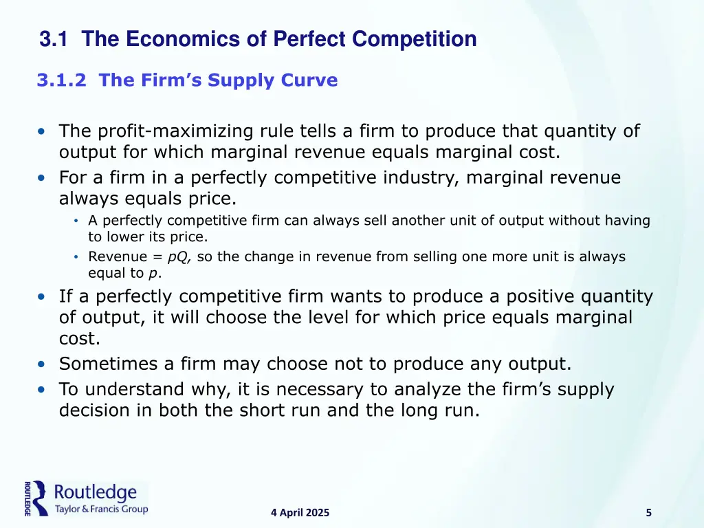 3 1 the economics of perfect competition 3