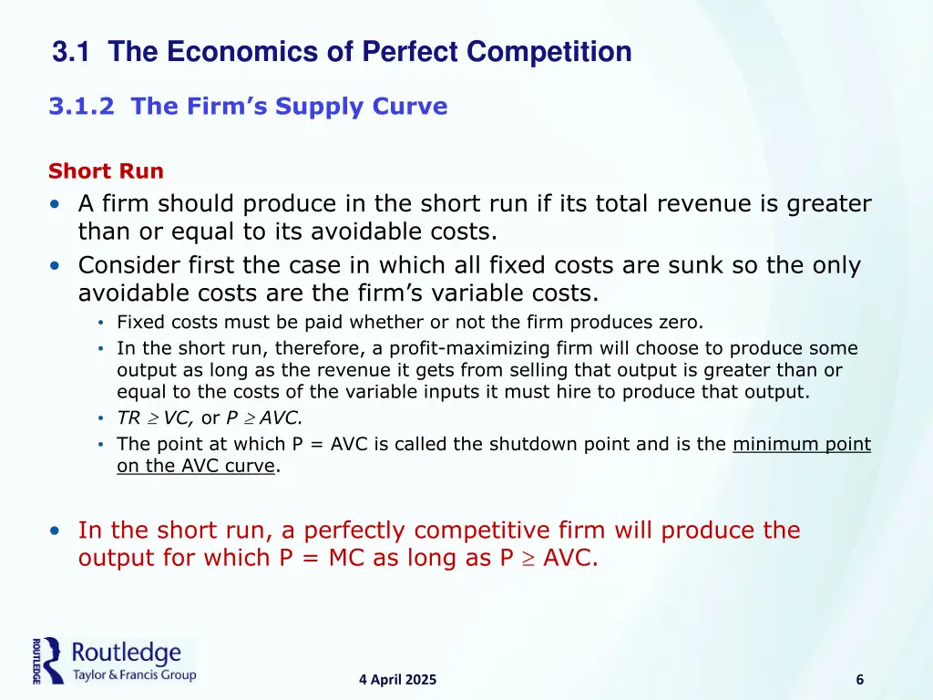 3 1 the economics of perfect competition 4