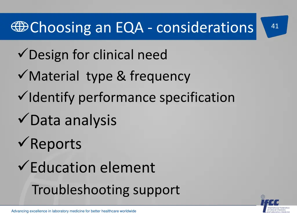 choosing an eqa considerations 2