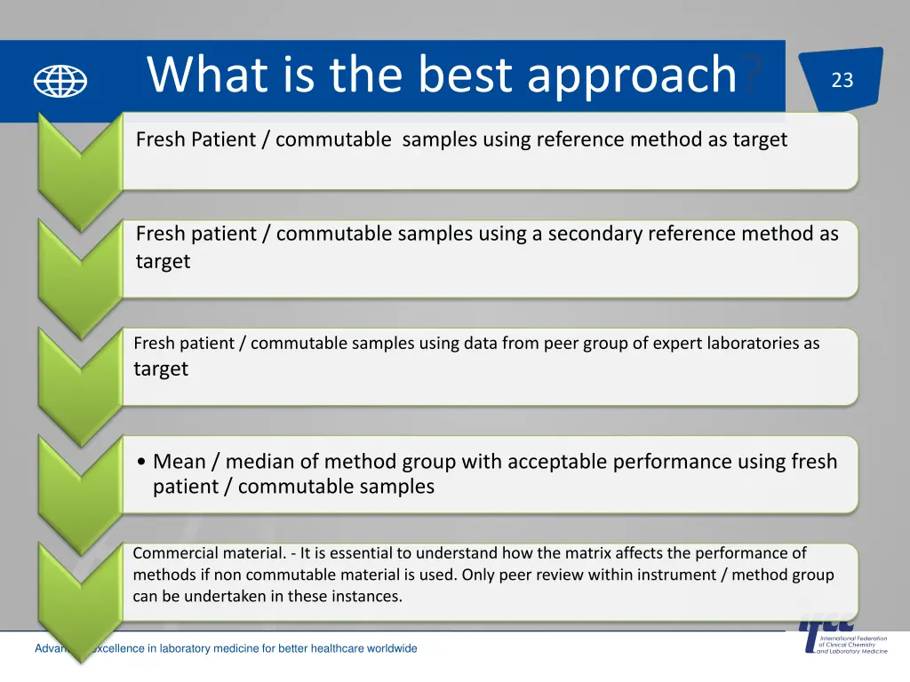 what is the best approach