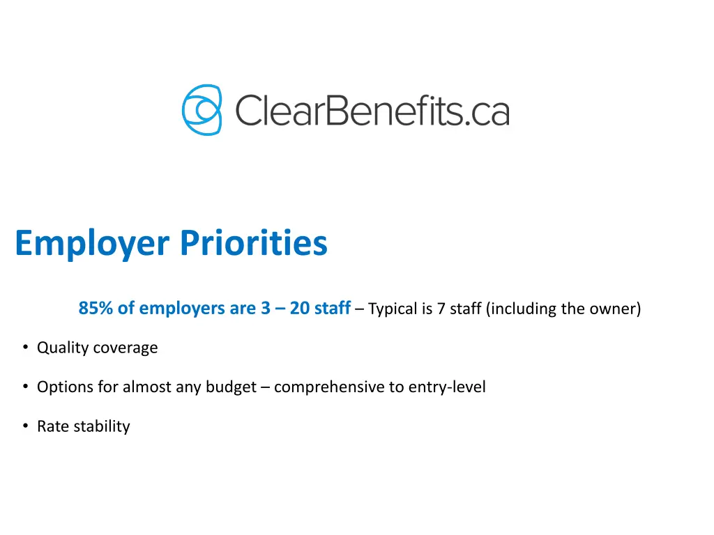 employer priorities