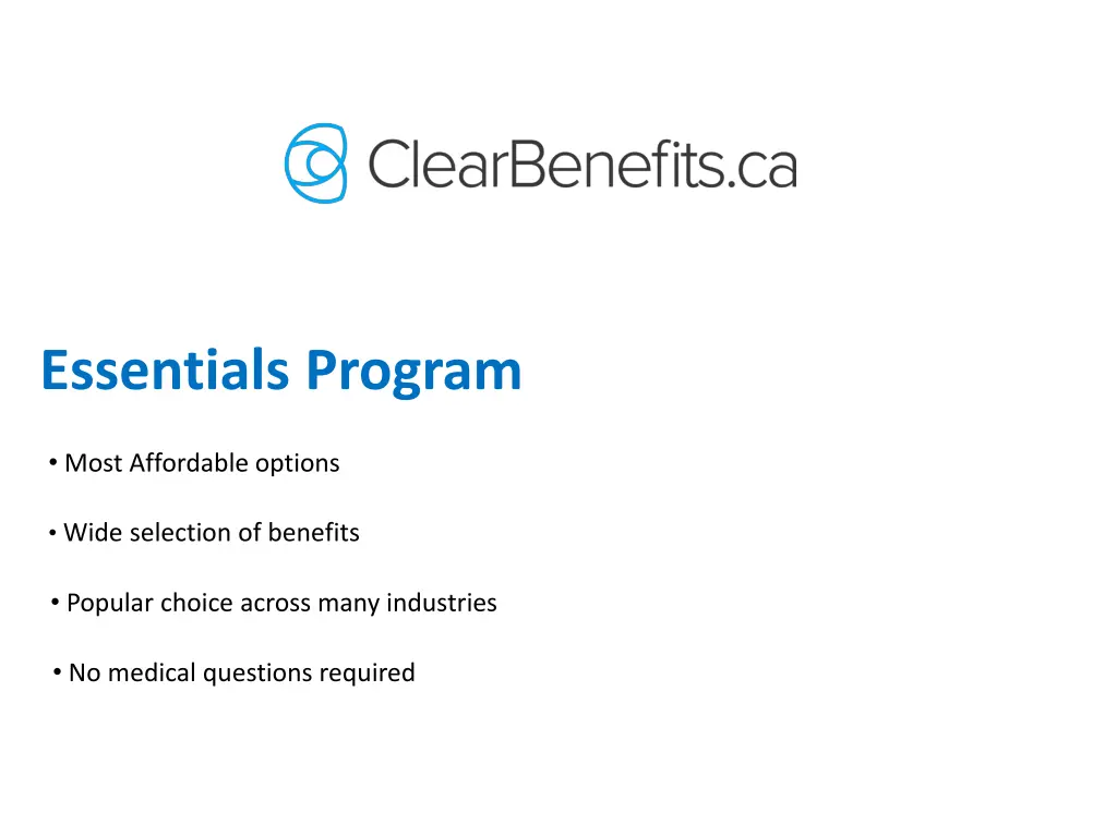 essentials program