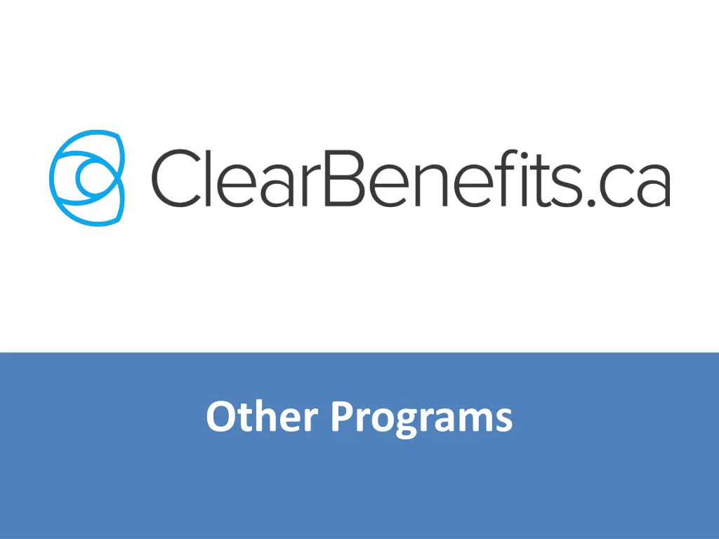other programs