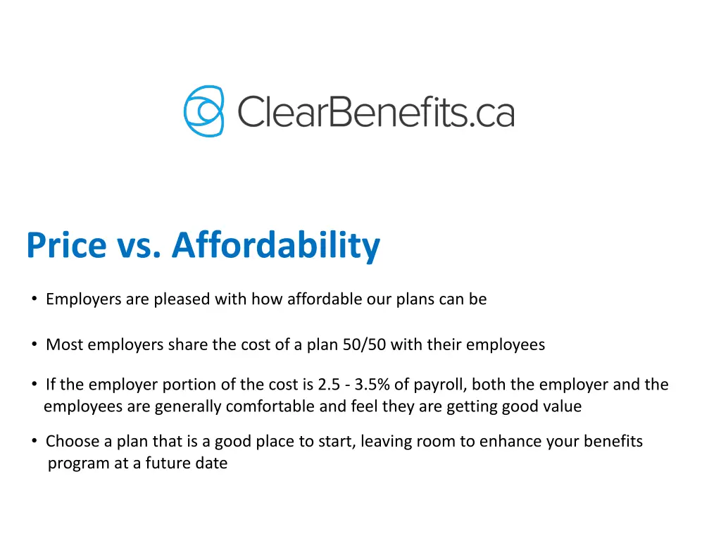 price vs affordability
