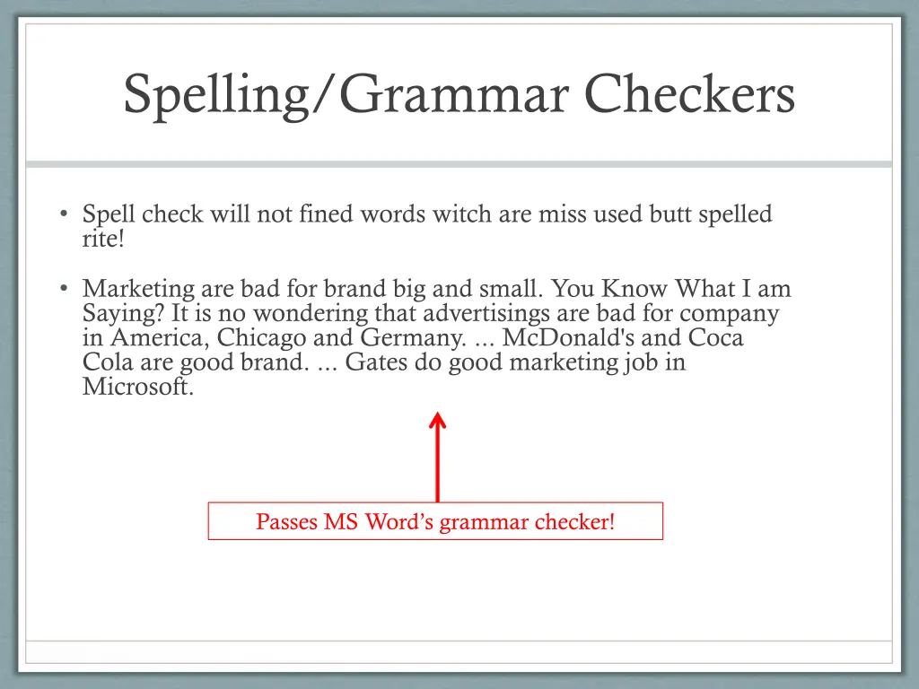 spelling grammar checkers 1