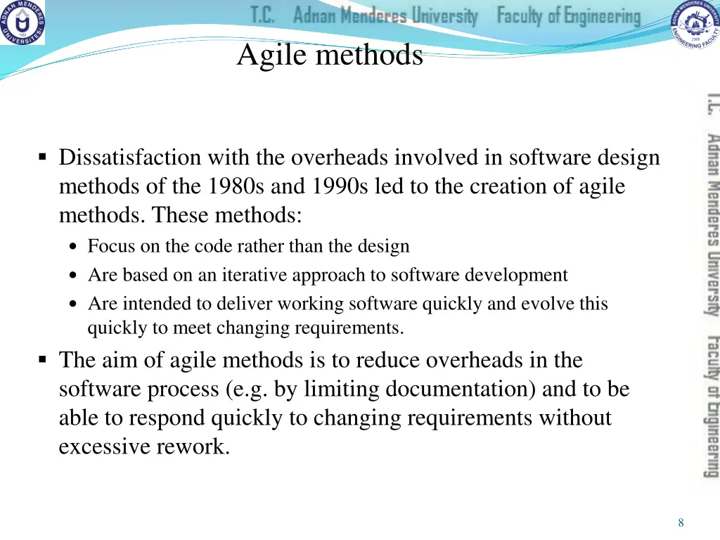 agile methods 1
