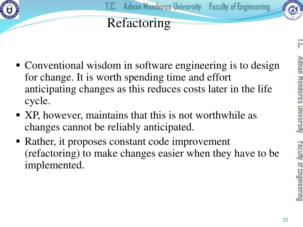 refactoring