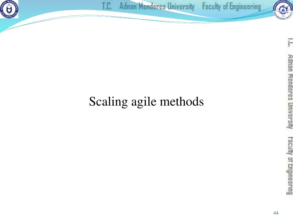 scaling agile methods