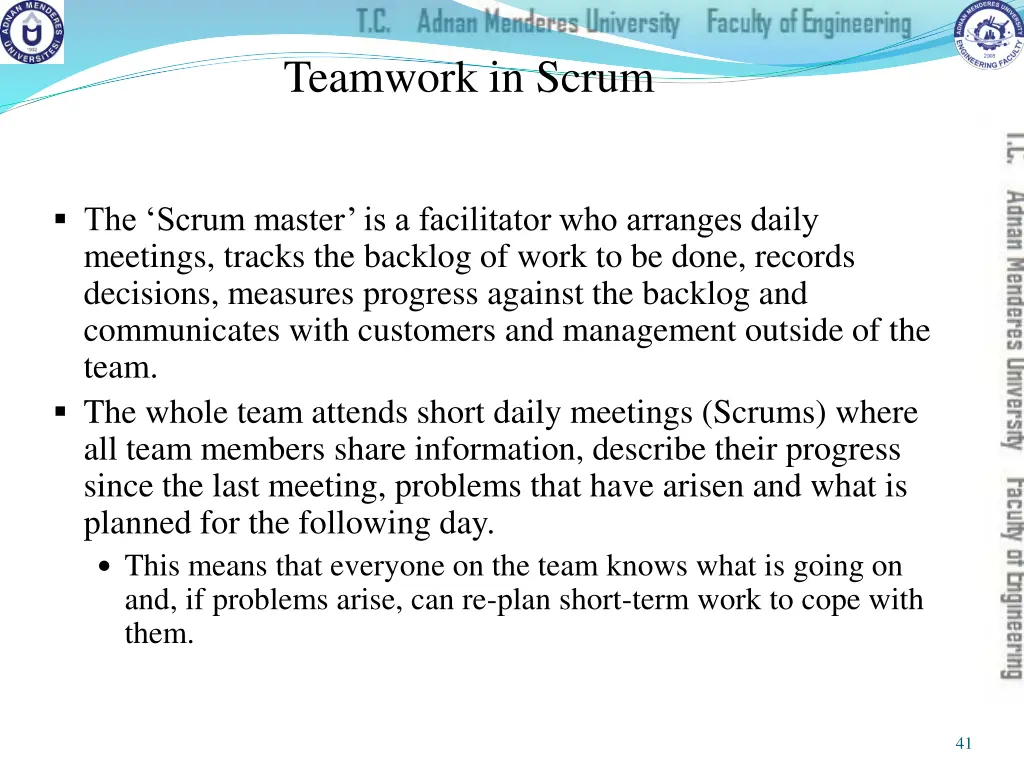 teamwork in scrum