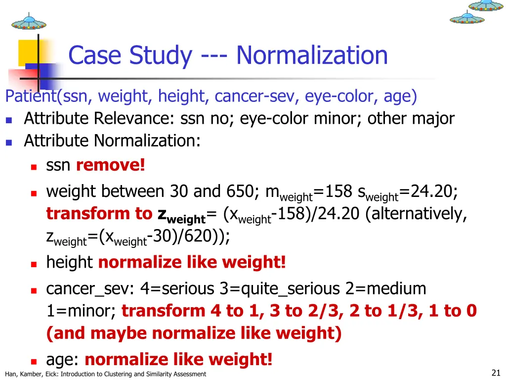 case study normalization