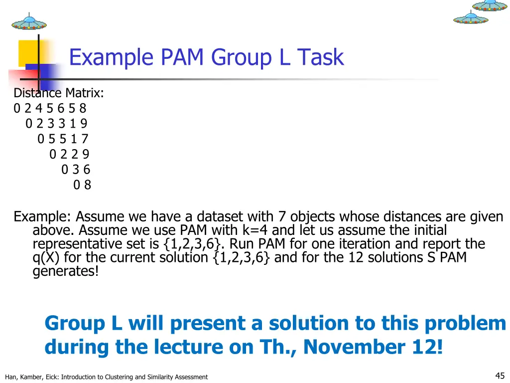 example pam group l task