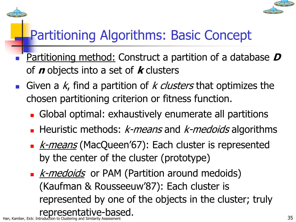 partitioning algorithms basic concept