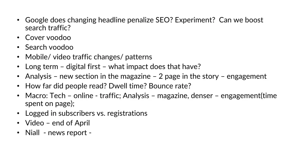 google does changing headline penalize
