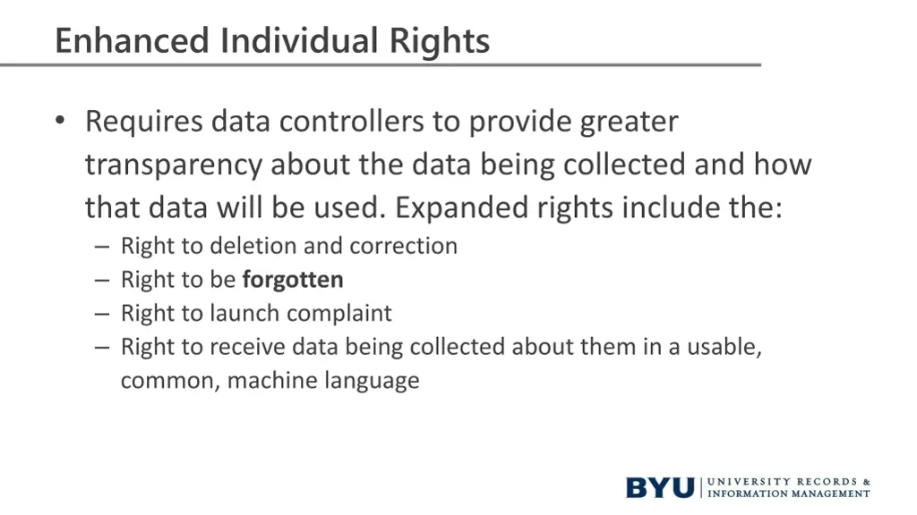 enhanced individual rights