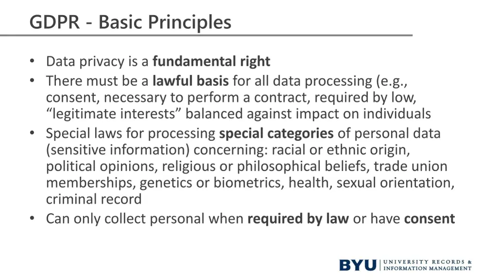 gdpr basic principles