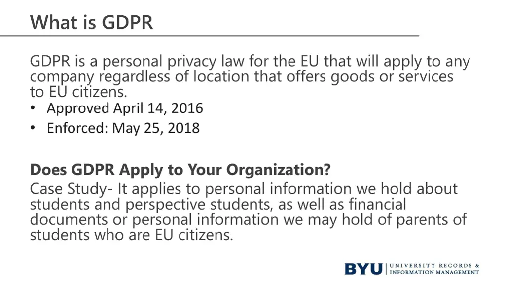 what is gdpr 1