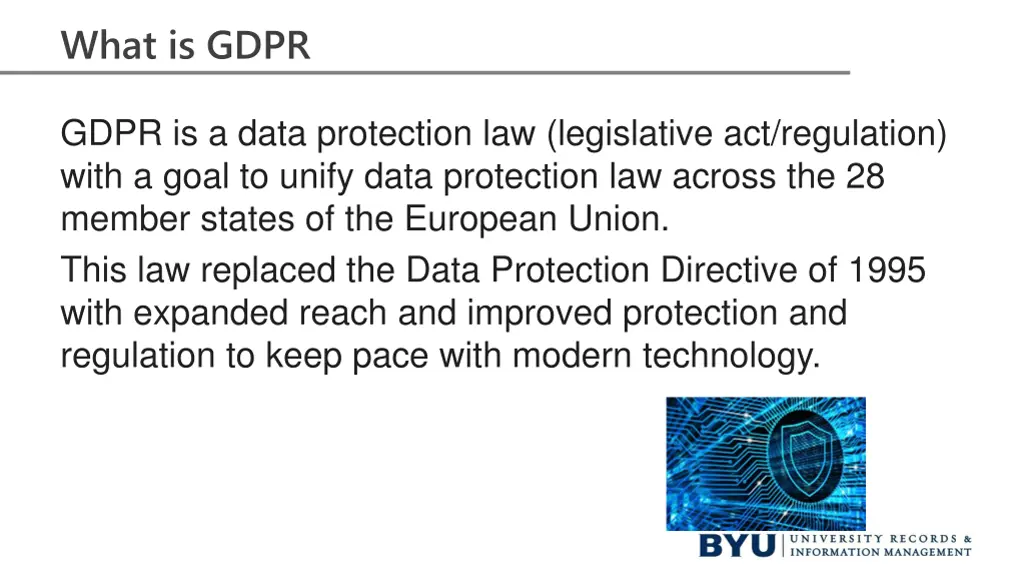 what is gdpr